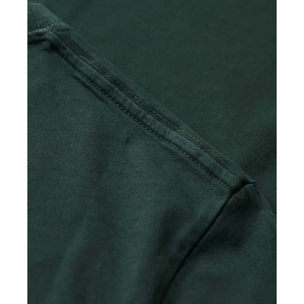 Футболка с карманом Essential Washed Superdry, зеленый — фото 3