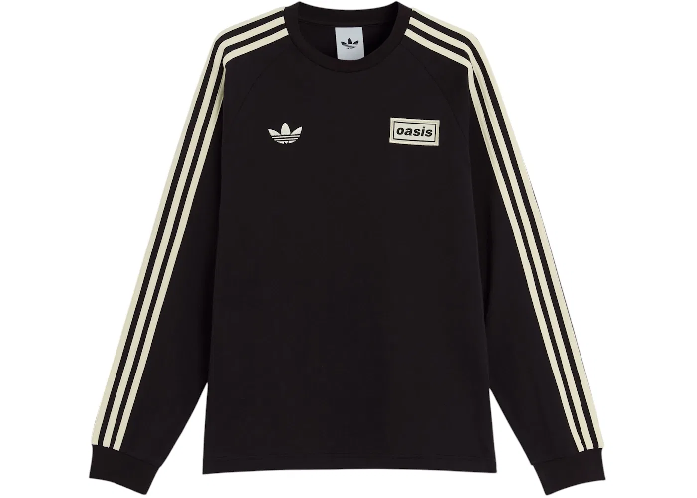 Мужская футболка с длинным рукавом Adidas Tour 3-Stripes Longsleeve Tee, Black