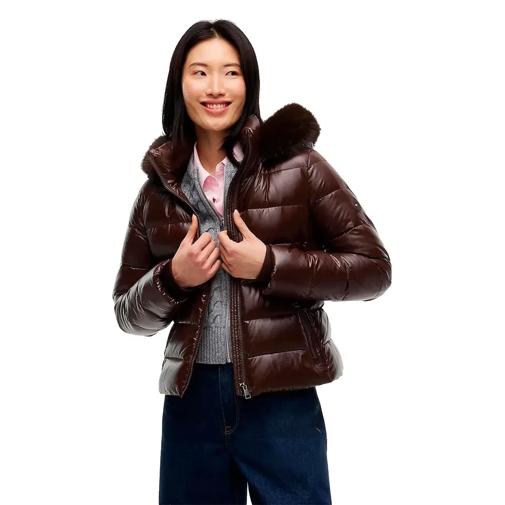 Женский пуховик с наполнителем Tommy hilfiger, Brown