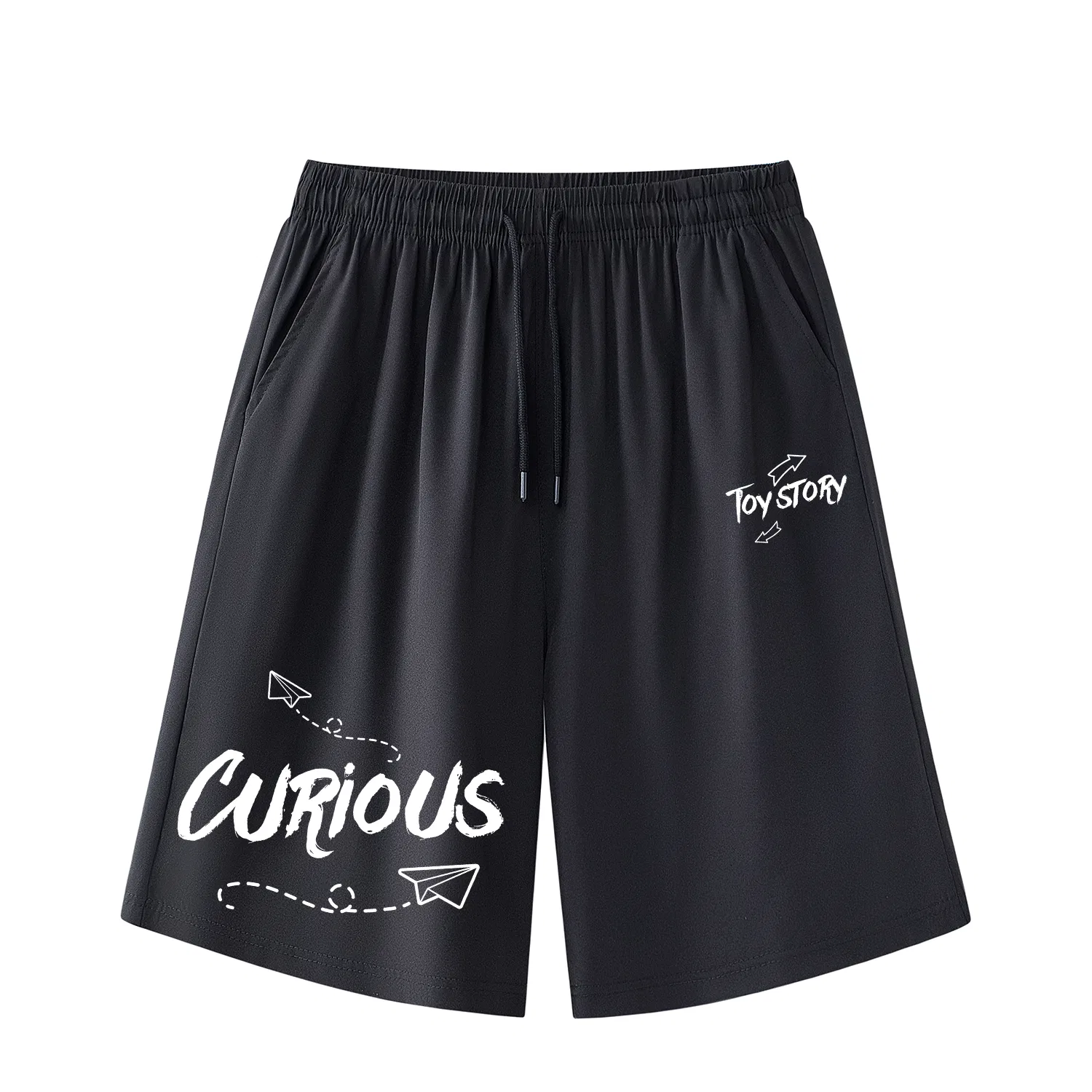 Детские шорты свободного кроя Casual Shorts Unisex Thin Straight Fit Pants Disney — фото 3