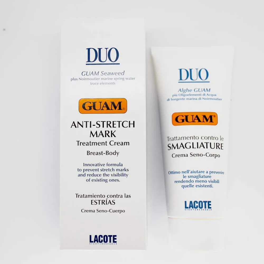 Крем для тела и груди от растяжек Duo Guam Anti Stretch Marks, 200 мл — фото 2