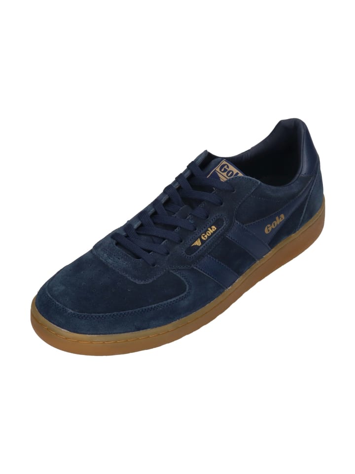 

Кроссовки низкие HAWK Suede 86 CMB571DC синего цвета Gola