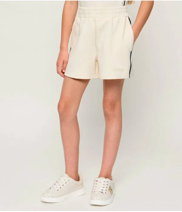 Детские шорты для девочек Regular Fit Guess Active, Crema