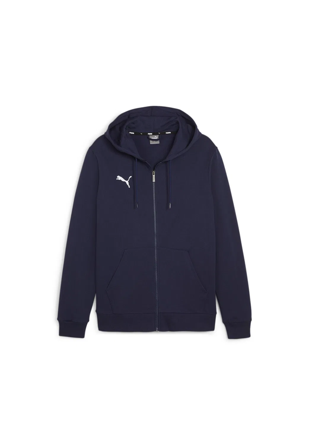 Детское худи teamGOAL Casuals Hooded Jacket Jr Puma, Dunkelblau