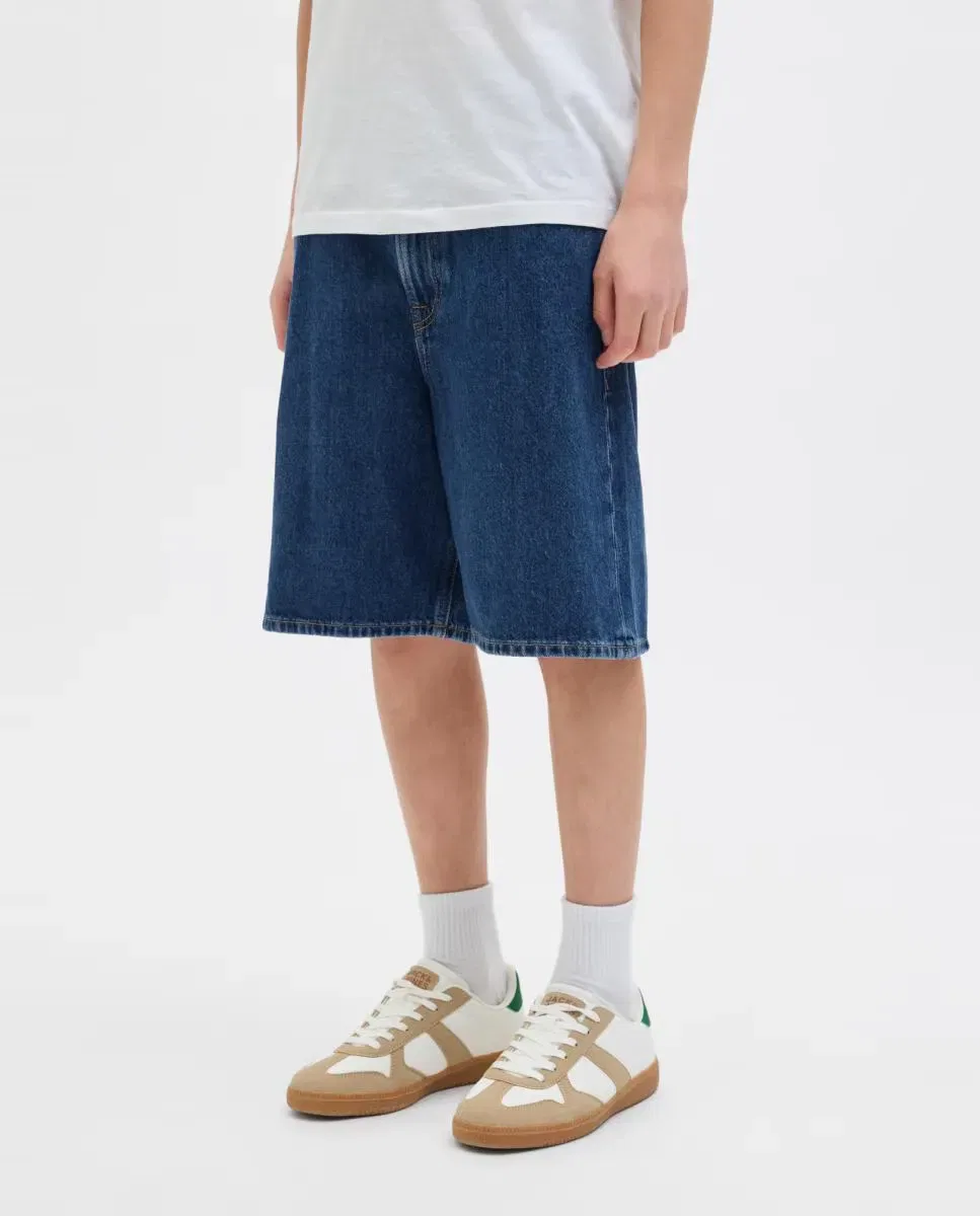 Детские джинсовые шорты для мальчиков Relaxed Fit Jack & Jones, Azul — фото 3