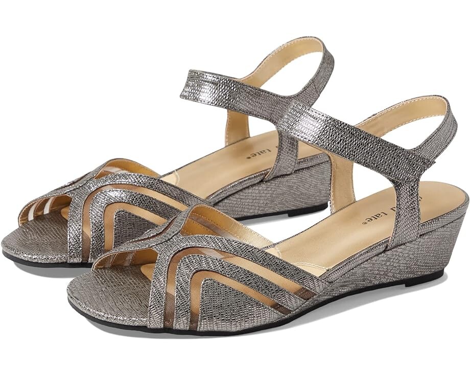 Туфли David Tate Admire, цвет Pewter Lizard Print