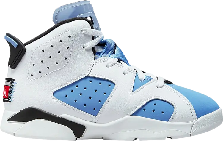 

Кроссовки Air Jordan 6 Retro PS UNC Home, синий