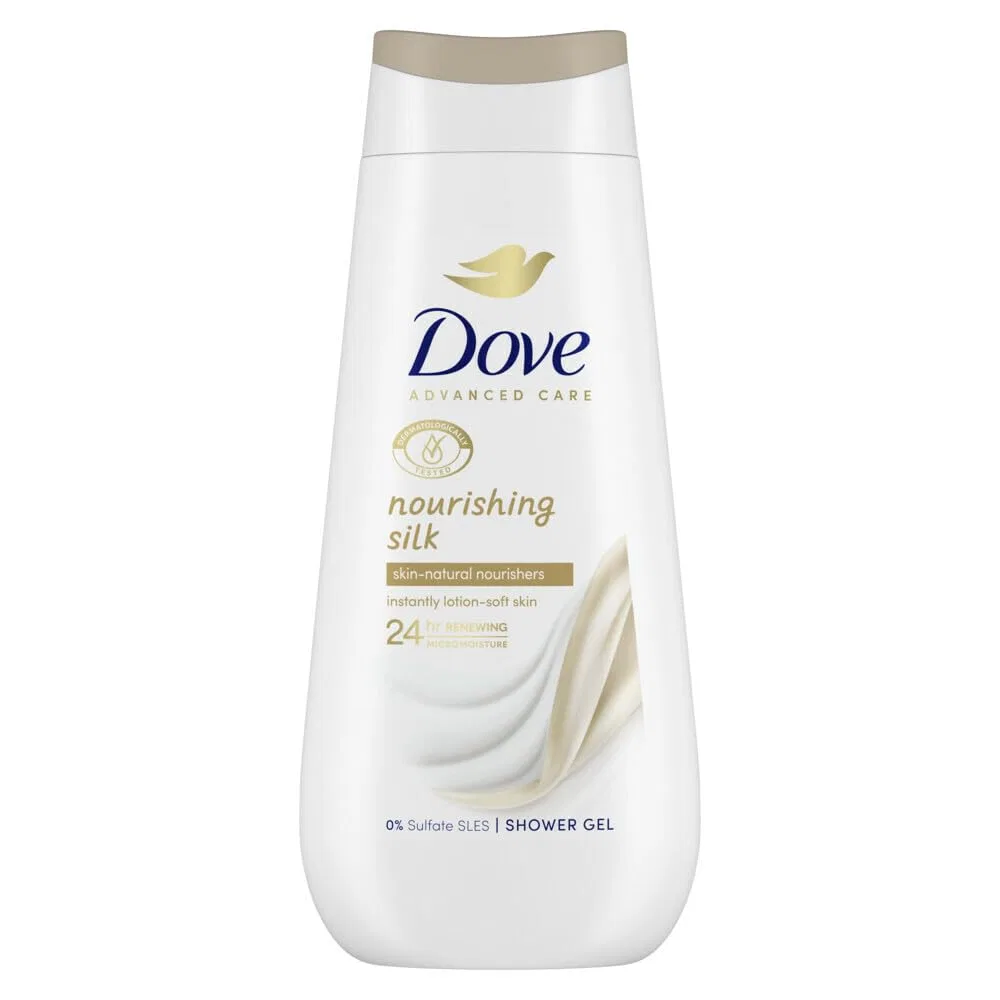 Гель для душа Nourishing Silk, Dove, набор 6 шт, 1350 мл