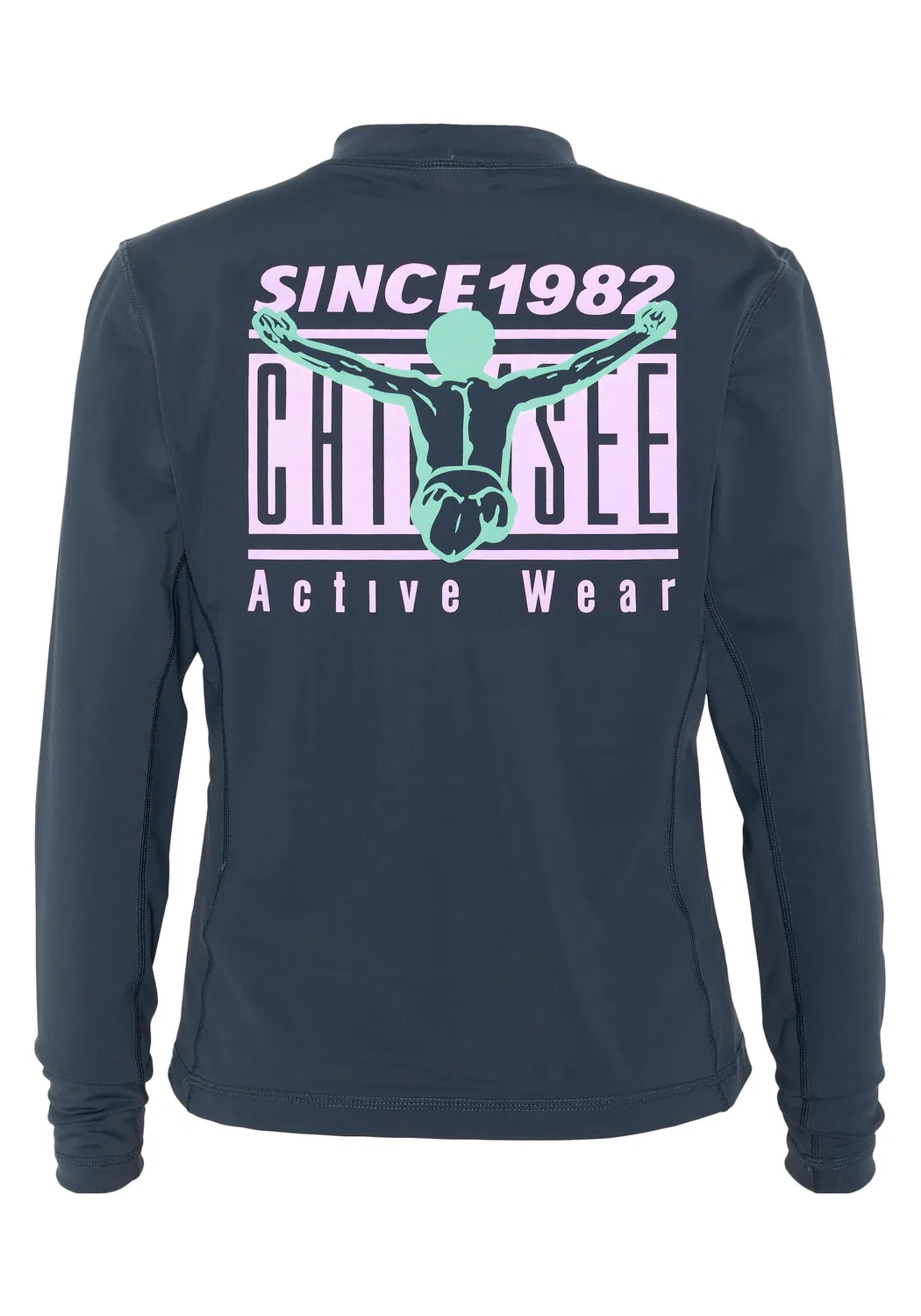 Детская футболка с длинным рукавом UV-Badeshirt Chiemsee, Darkblau — фото 2