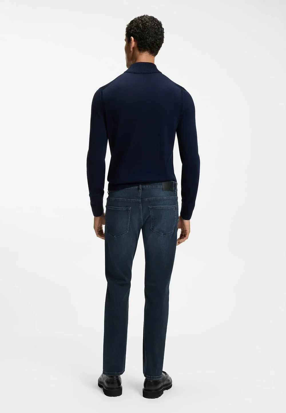 Джинсы Delaware bo - зауженный крой Boss, Dark Blue Ten — фото 3