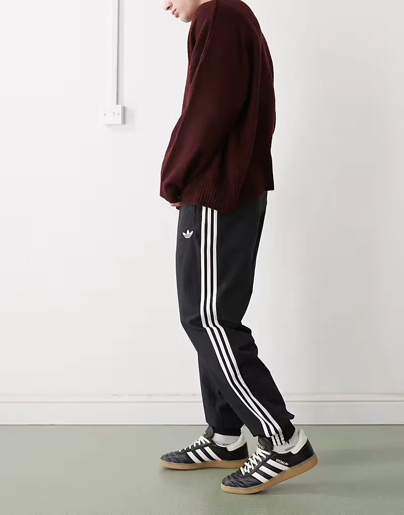 Спортивные брюки Adidas Originals Firebird из тканого материала, черный — фото 3