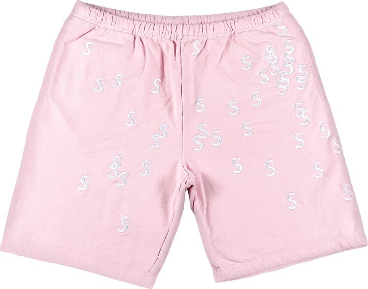 

Спортивные шорты Supreme Embroidered S Sweatshort Light Pink, розовый