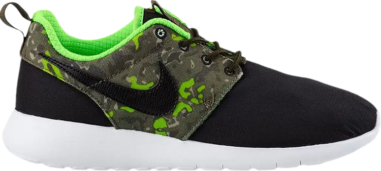 

Кроссовки Nike Roshe One Print GS 'Grass Camo', зеленый