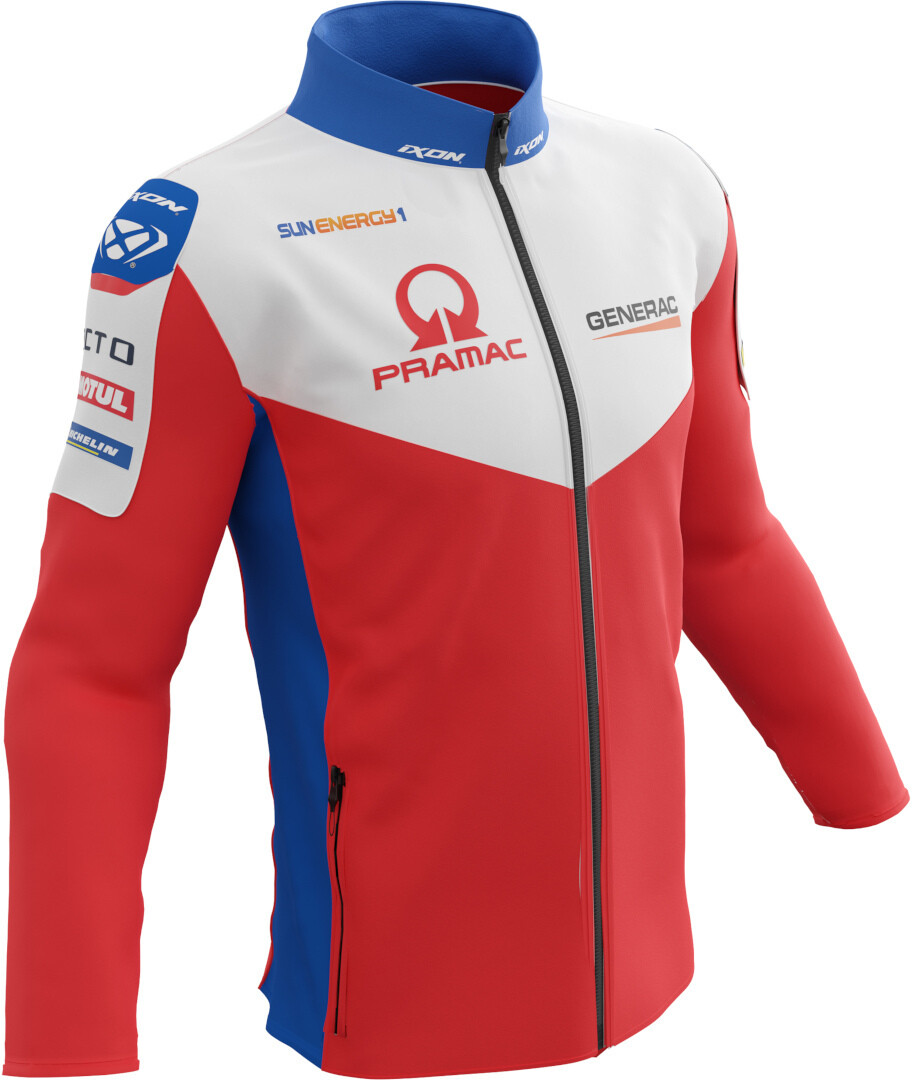 

Свитшот Ixon Pramac Replica Softshell zip, Красный, Свитшот Ixon Pramac Replica Softshell zip