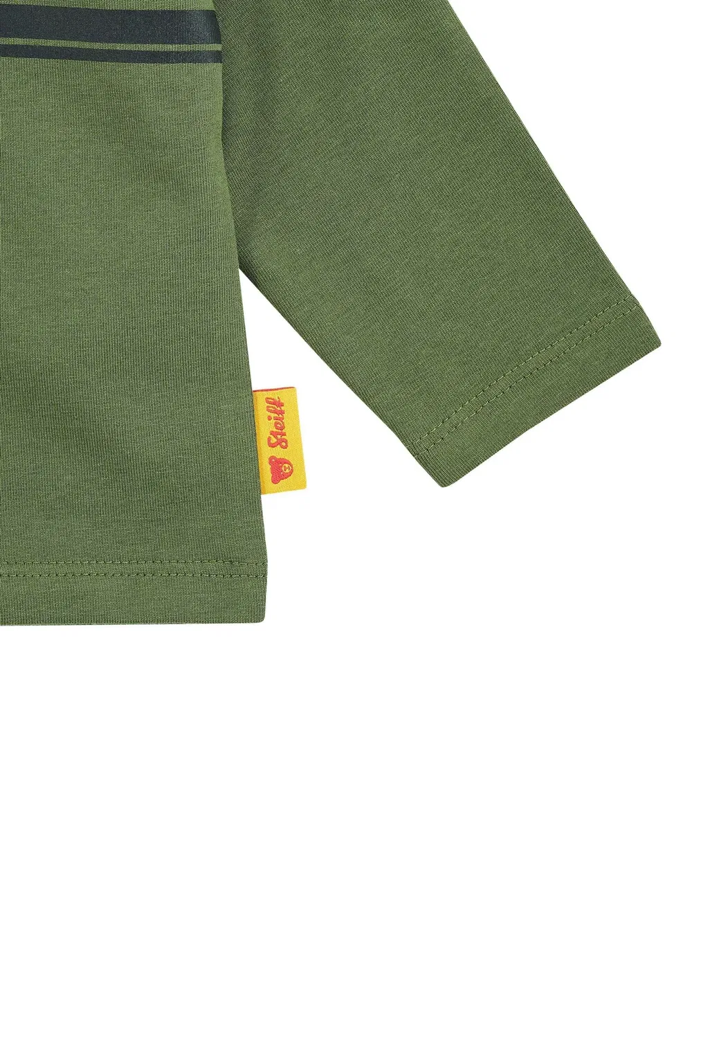 Футболка с длинными рукавами Langarm Winter Adventure Steiff, Bronze Green — фото 4