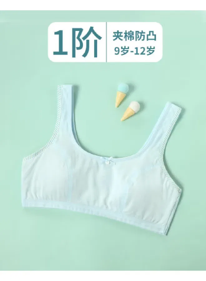 Бюстгальтер тренировочный базовый с U-образной спинкой Long Time Companion, синий