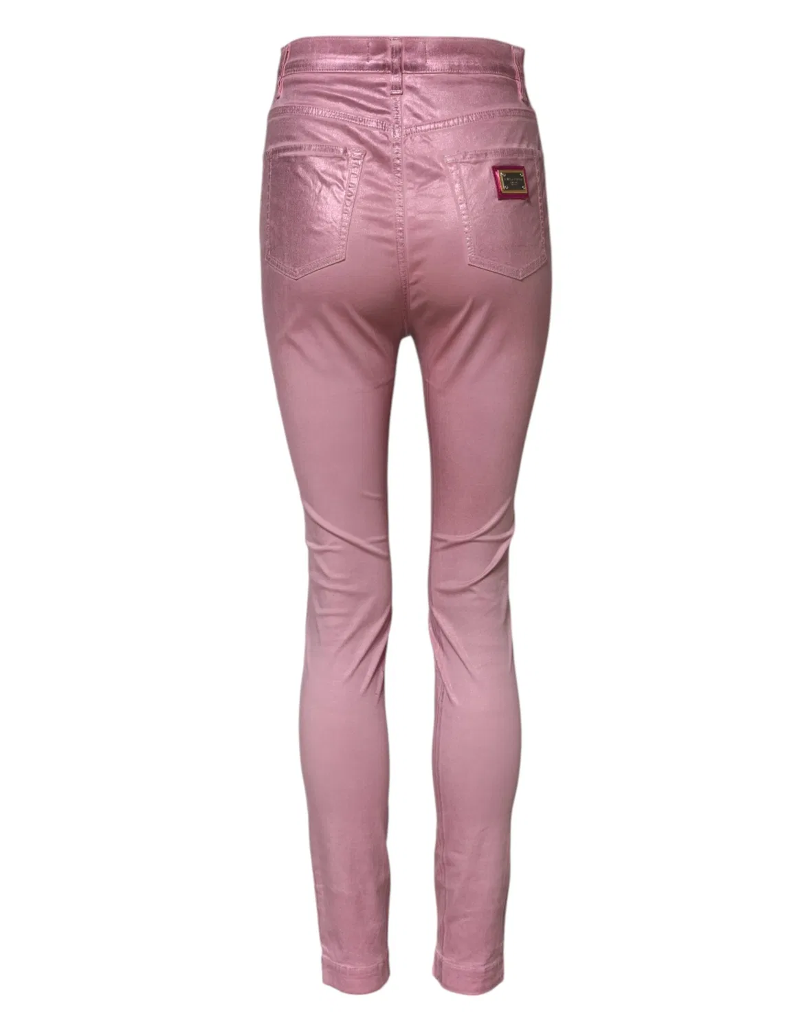 Женские джинсы с высокой посадкой с логотипом GRACE Dolce & Gabbana, Pink — фото 3