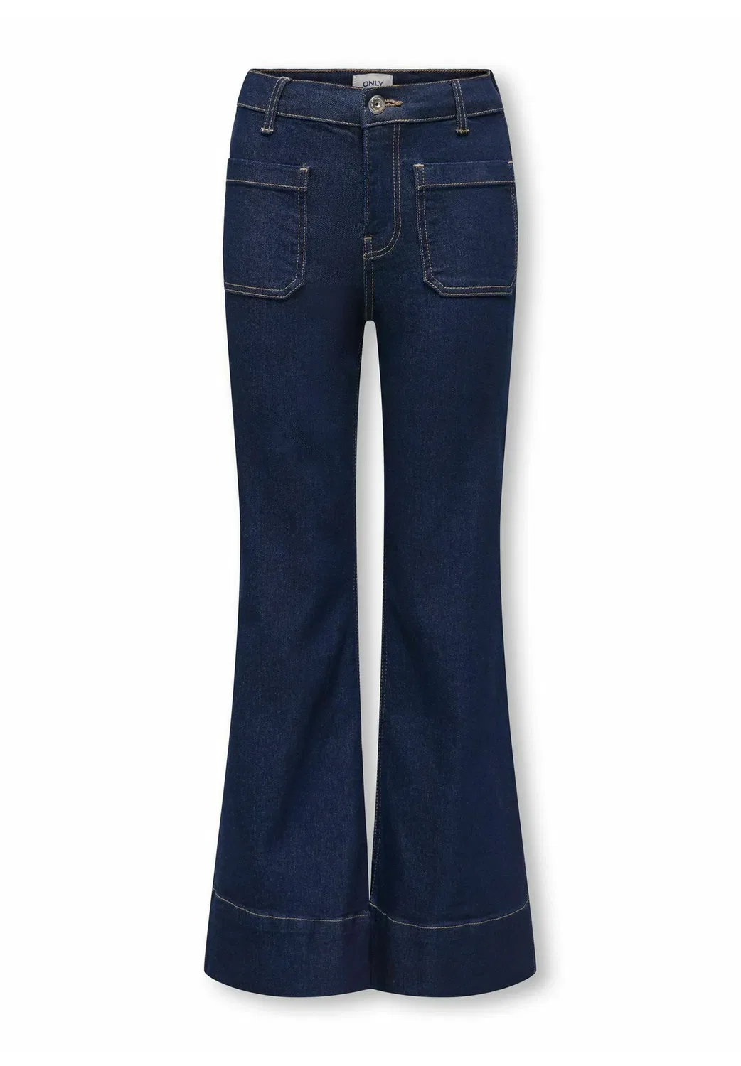 Джинсы-Клеш Kogcypress - джинсы-клеш свободного кроя Only Girls, Dark Blue Denim