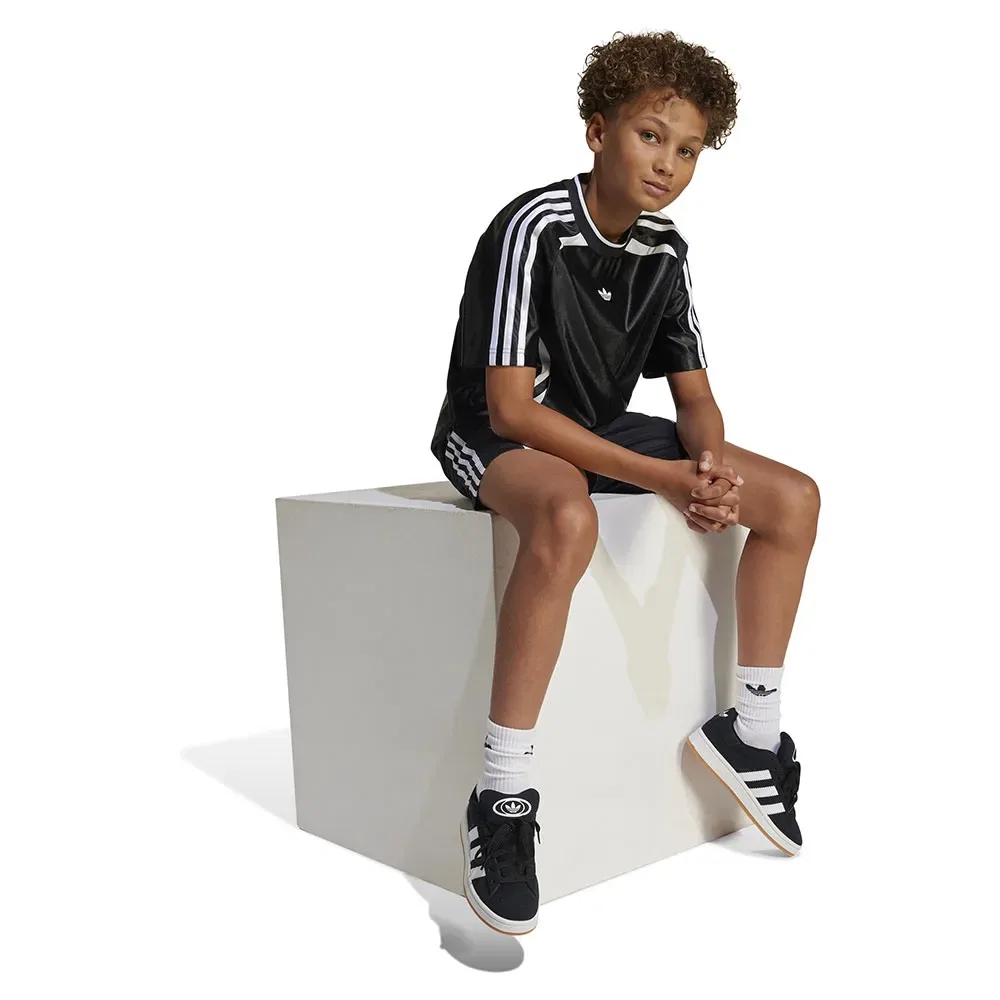 Футболка с коротким рукавом Teamgeist Adidas Originals, черный — фото 4