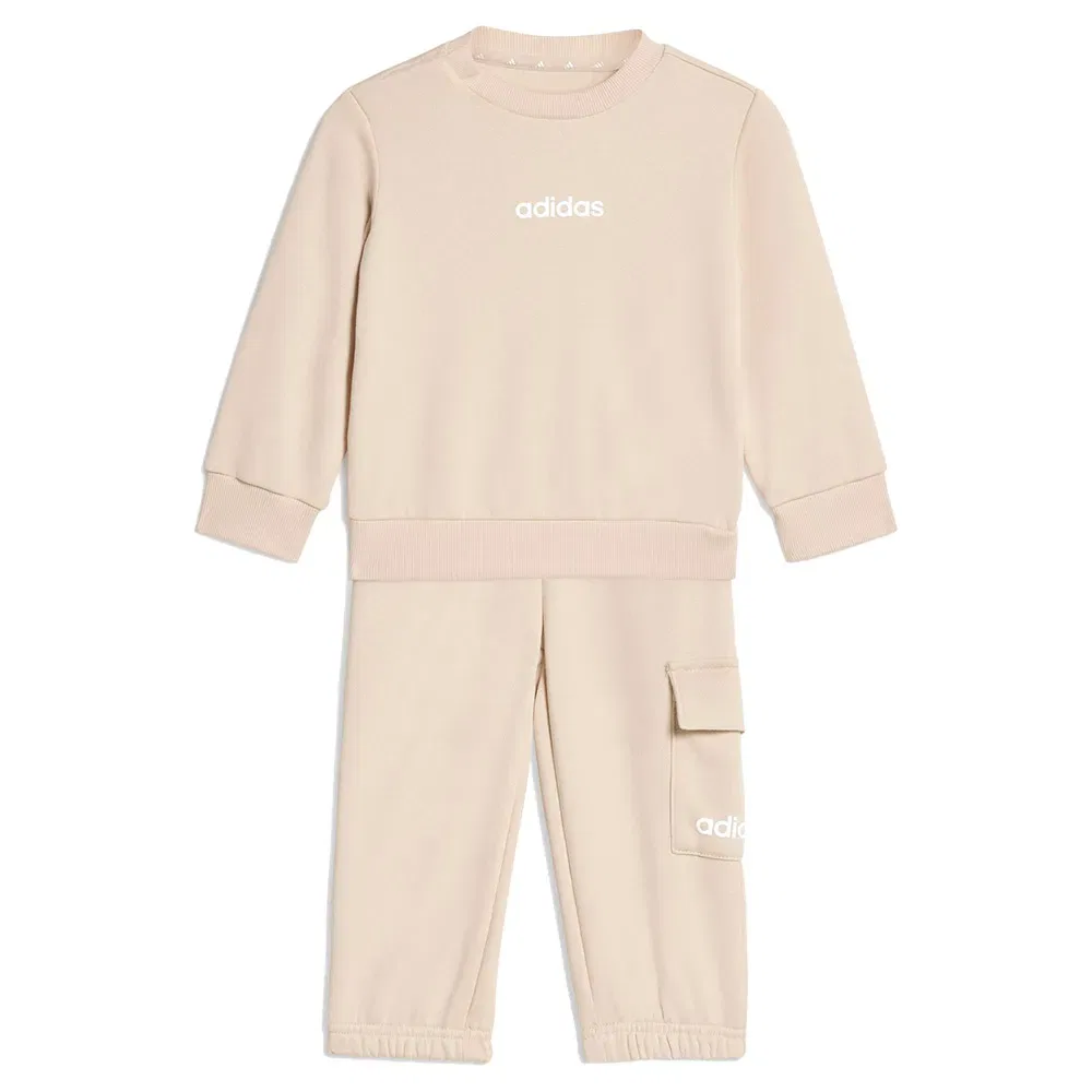 Комплект штанов из флиса Adidas Essentials Joggers Adidas, бежевый