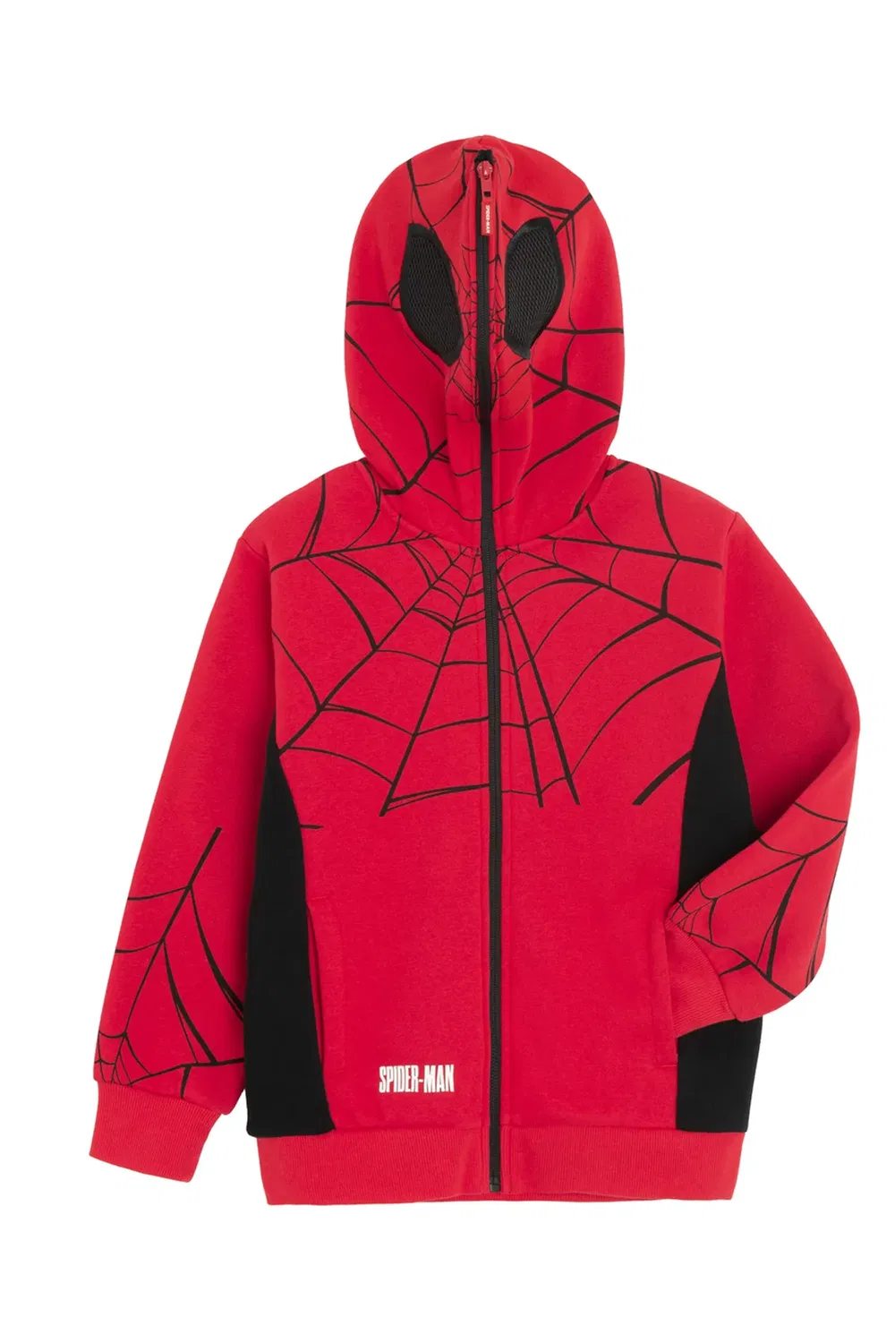 Детский худи с молнией Spider-Man Cool Club, Red