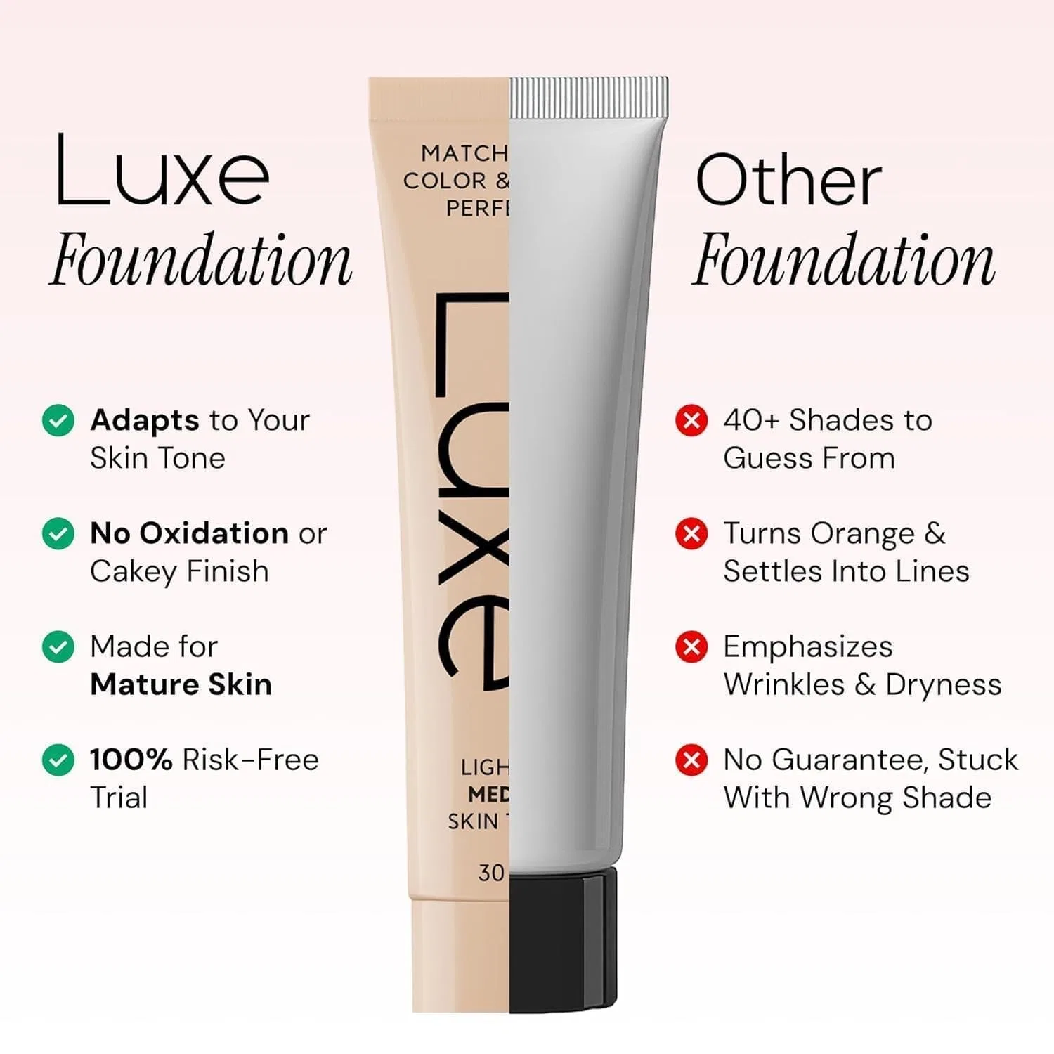 Жидкая Color Changing Foundation, Generisch, Medium — фото 2