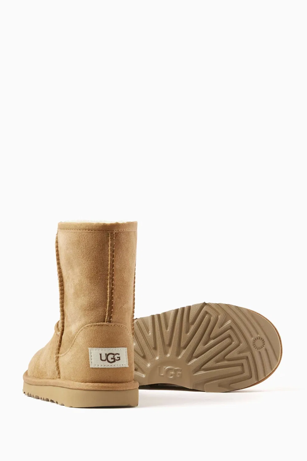 Ботинки из замши Classic Short II UGG, коричневый — фото 2