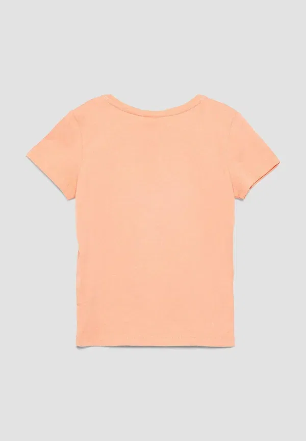Футболка с принтом, хлопок, print t-shirt, S.Oliver, hellorange, оранжевый — фото 2