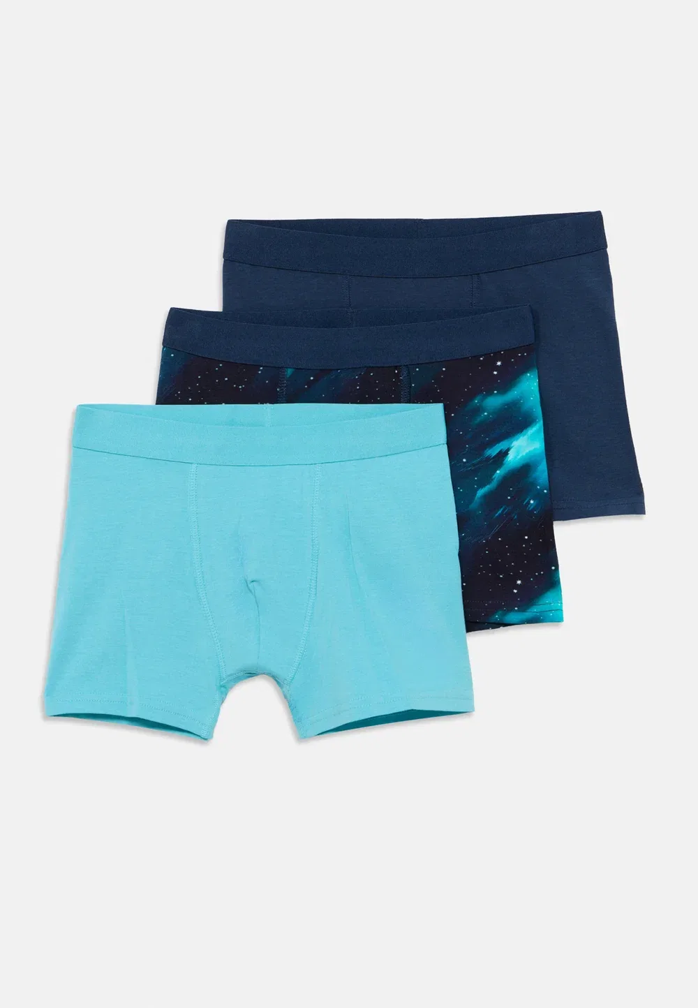 3 шт. - трусы Lindex, Blue/Black