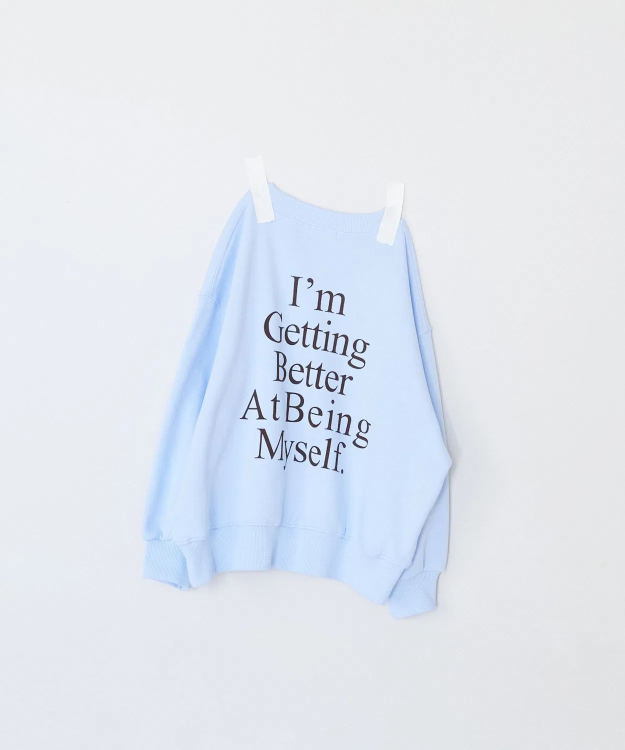Детский свитшот свободного кроя с принтом Dolman Urake Pullover LOWRYS FARM, Blue