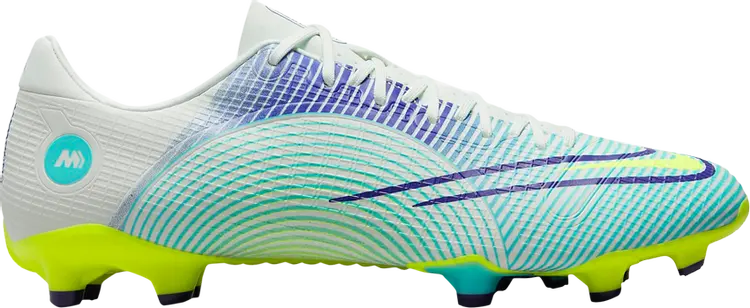 Бутсы Nike Mercurial Vapor 14 Academy MG 'Dream Speed - Barely Green Electro Purple', зеленый — фото 2