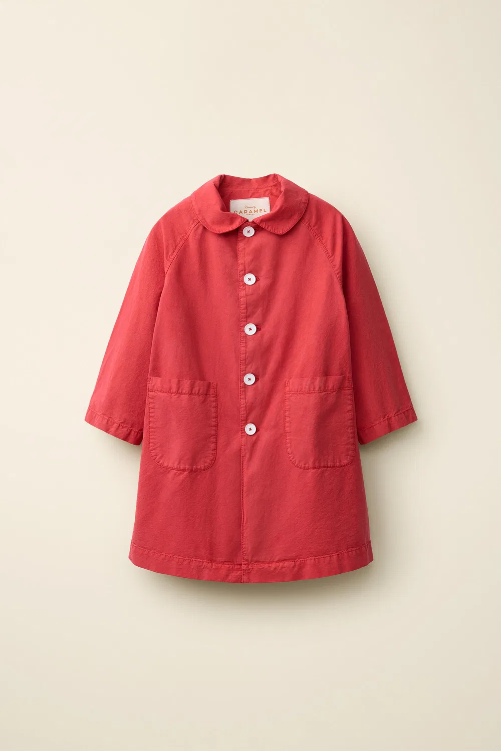 Длинный тренч, созданный в сотрудничестве Caramel London и Zara, Red