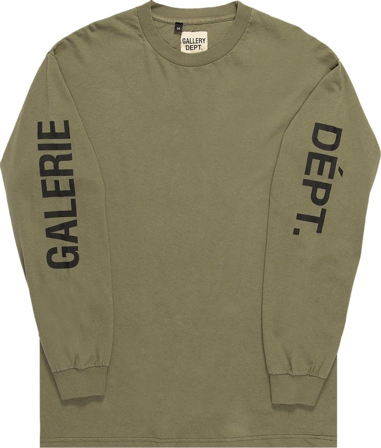 

Лонгслив Gallery Dept. French Collector Long-Sleeve Tee 'Olive', зеленый