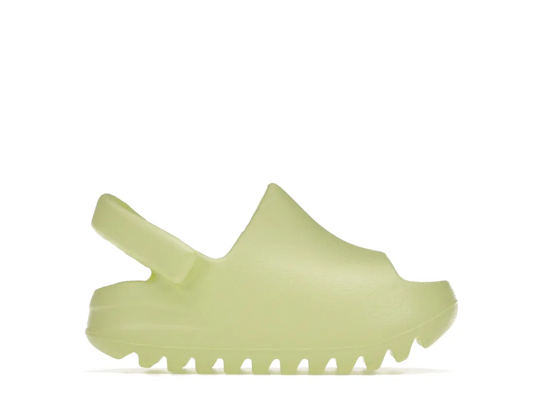 Детские сланцы Yeezy Slide Adidas, Glow Green