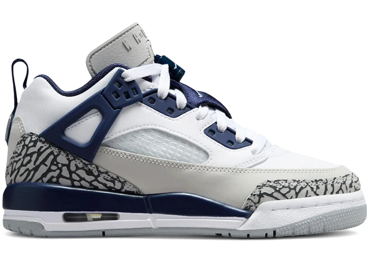 Детские кроссовки с принтом Jordan Spizike Low Jordan, White/Grey/Navy
