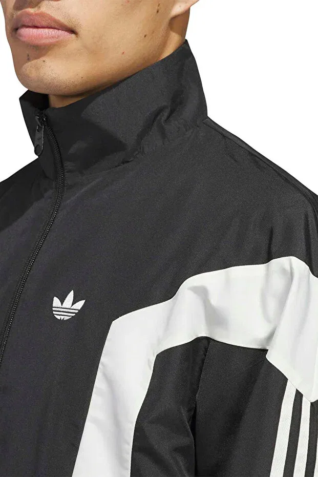 Женская ветровка-тренч оригинальная баскетбольная Originals basketball windbreak jkt jz6965 Adidas, Black — фото 4