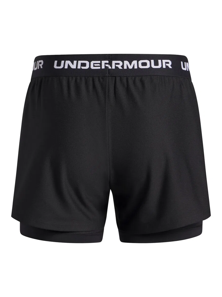 Спортивные брюки UNDER ARMOUR Regular Workout Pants 'Play Up' черного цвета — фото 2