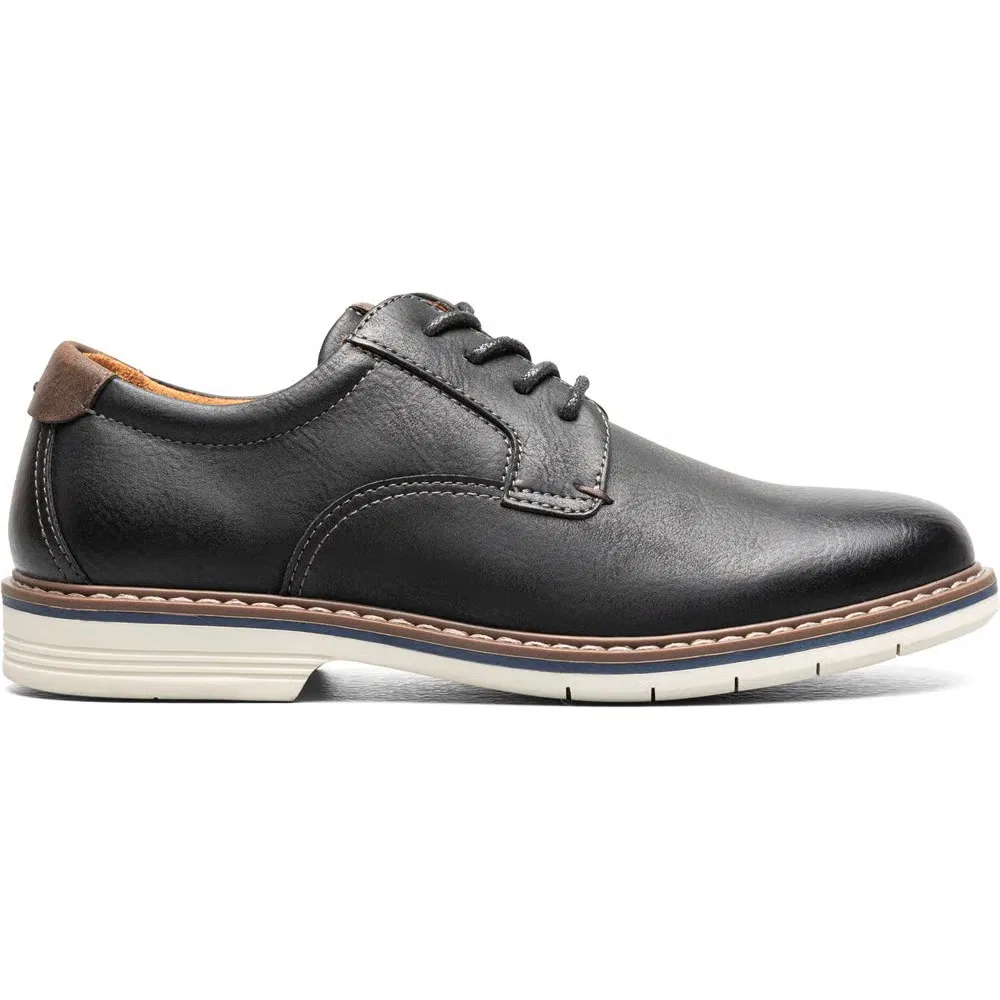 Детские оксфорды Norwalk Florsheim, Black Crazy Horse — фото 2