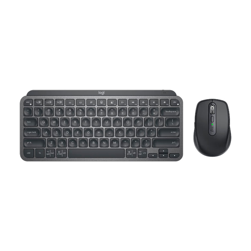 

Комплект периферии Logitech MX Keys MIni + MX Anywhere 3, графитовый/чёрный