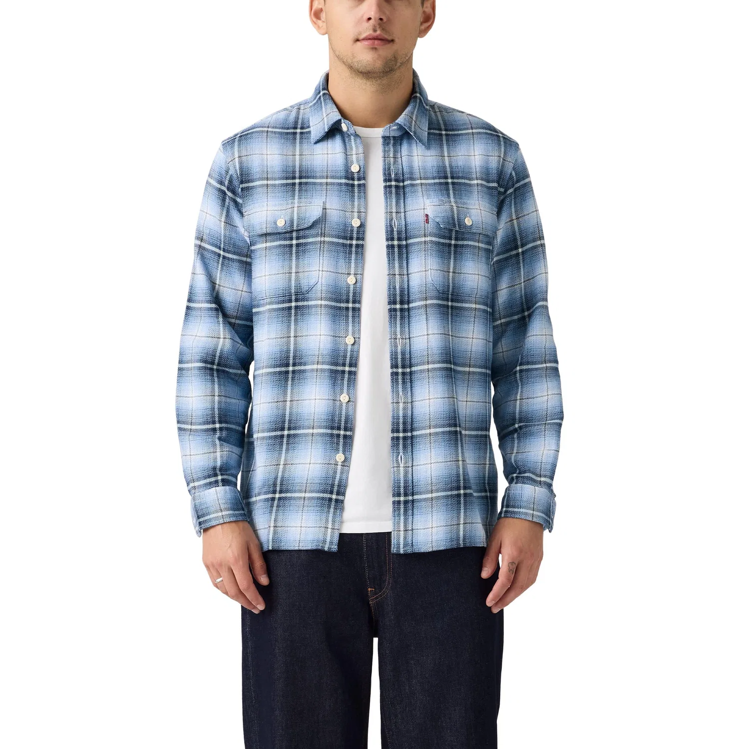Мужская рубашка с длинным рукавом Jackson Worker Levi's, Madhu Plaid Allure