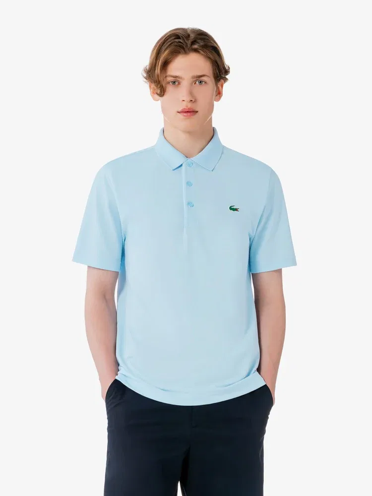 Футболка поло базовая LACOSTE, Royal Blue — фото 4