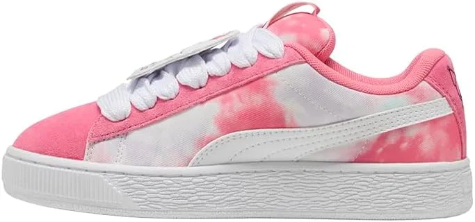 Детские кроссовки для девочек с принтом Hello Kitty and Friends PUMA, Pink — фото 4