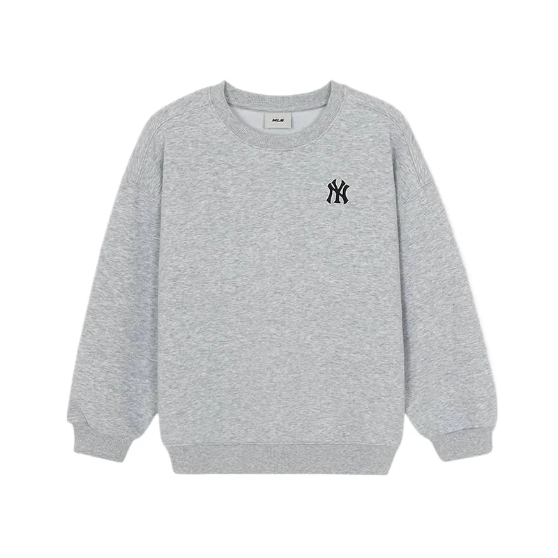 Детский свитшот с круглым вырезом MLB Kids, Light Heather Gray