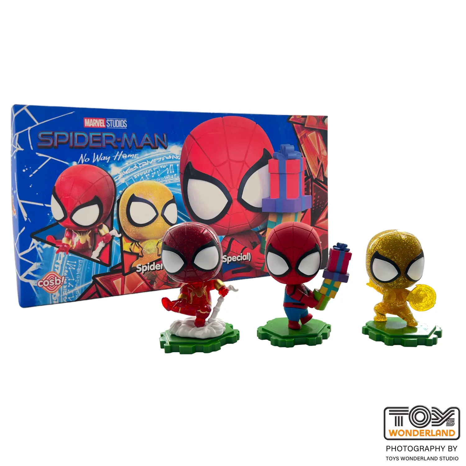 

Набор фигурок Hot Toys Spider-Man: No Way Home Spider-Man Cosbi Bobble-Head, 7,5 см