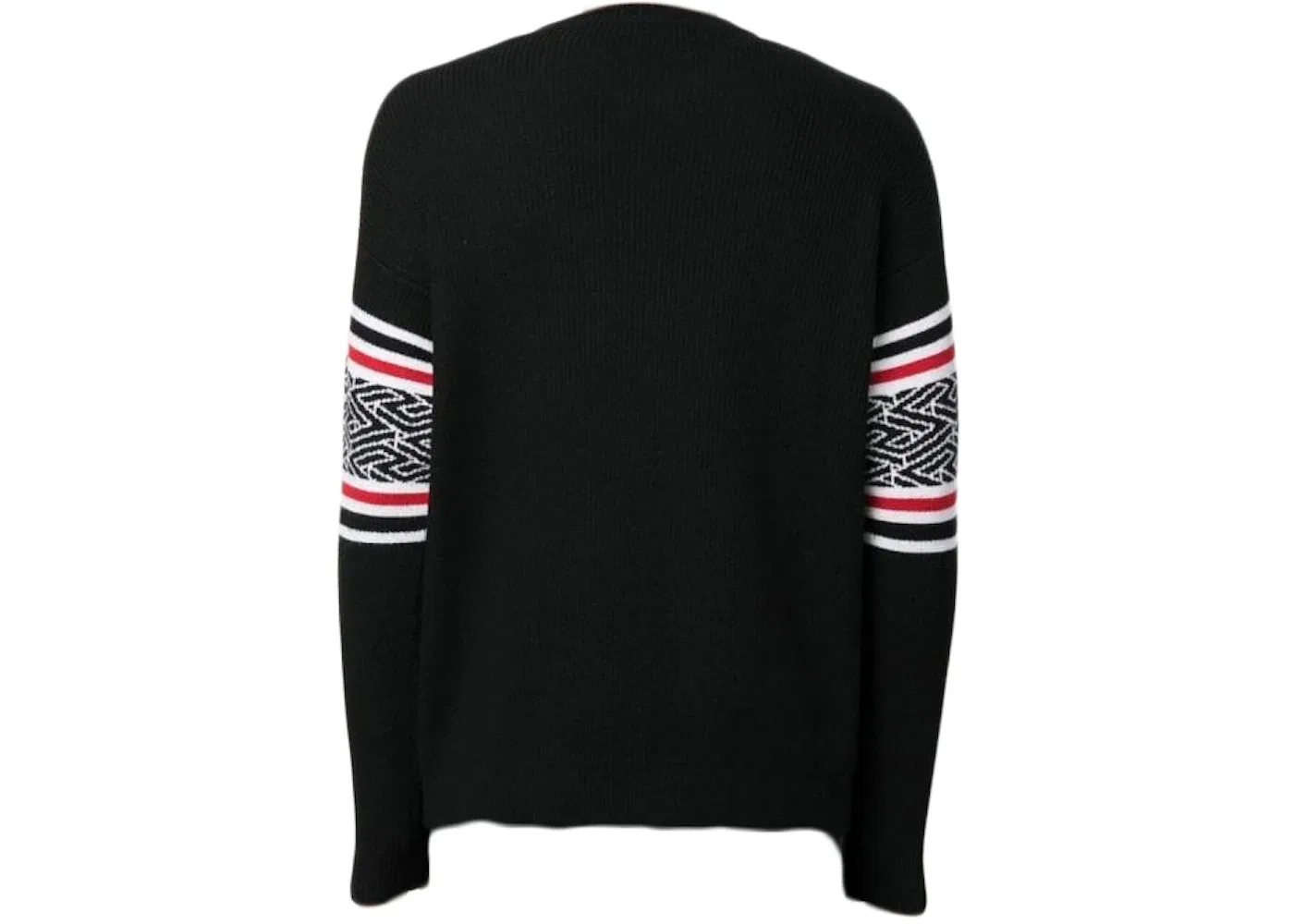 Мужской свитер с принтом Sweater Versace, Black — фото 2