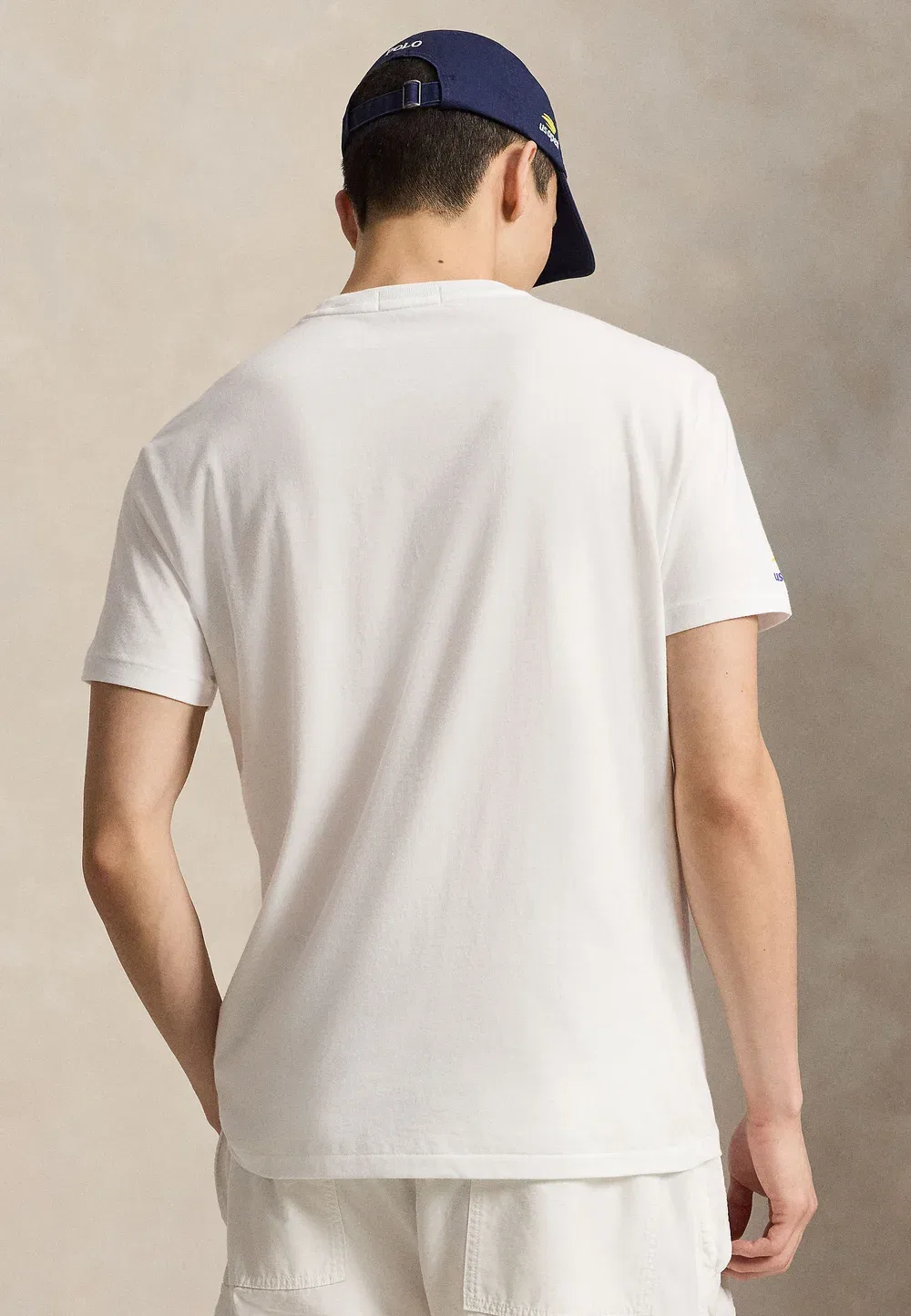 Футболка-Поло классического кроя с принтом медведя US Open Polo Ralph Lauren, White — фото 3