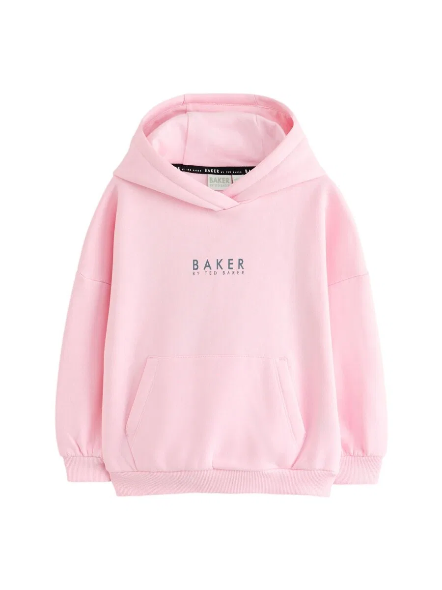 Толстовка Baker by Ted Baker светло-розового цвета