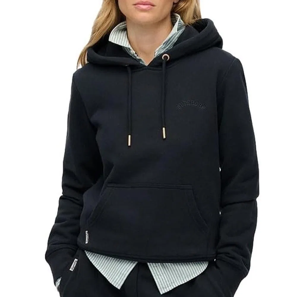 Женский свитшот с логотипом Superdry, Цвет Navyblau