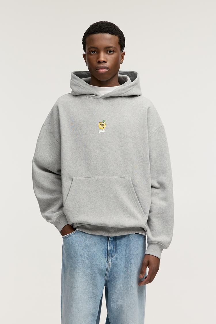 

Толстовка с принтом Stwd Pull And Bear, коричневый