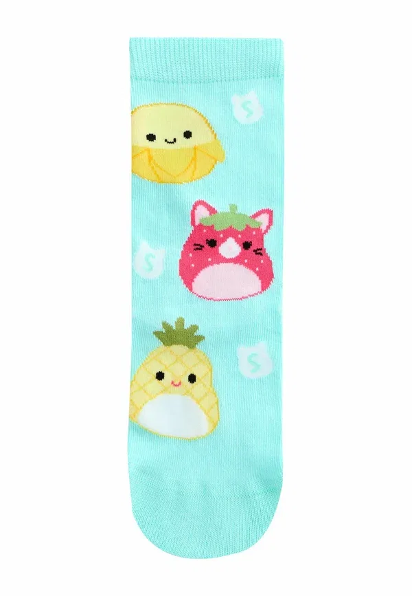 Носки комплект 3 пары Squishmallows ankle Next, purple, aqua, фиолетовый/бирюзовый — фото 3